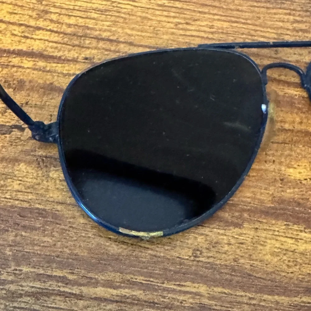 Vintage Michigan Wolverines Go Blue Aviator‎ Sunglasses Metal Frame NCAA Fan